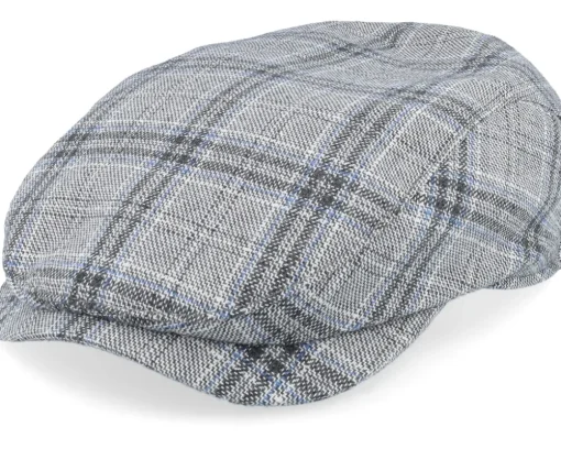 Ivy Contemporary Cap Grey Flat Cap - Wigéns