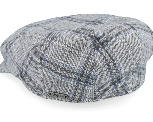 Ivy Contemporary Cap Grey Flat Cap - Wigéns