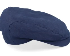 Ivy Contemporary Dark Navy Flat Cap - Wigéns