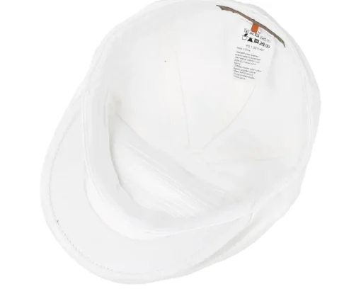 Ivy Cotton White Flat Cap - Stetson