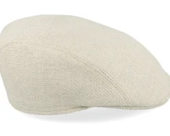 Ivy Modern Cap Beige Flat Cap - Wigéns