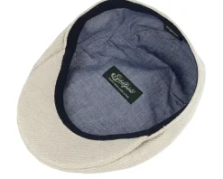 Ivy Modern Cap Beige Flat Cap - Wigéns