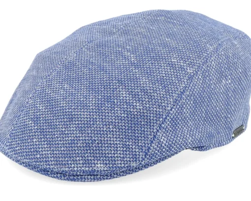 Ivy Modern Cap Blue Flat Cap - Wigéns