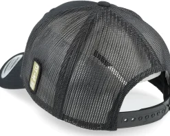Japanese Dragon Retro Black Trucker - Yapan