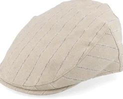 Jarvis Cap Beige Flat Cap - Barts