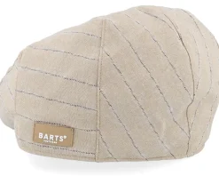 Jarvis Cap Beige Flat Cap - Barts