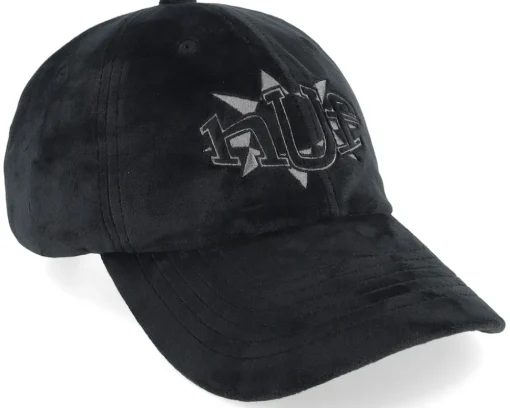 Jazzy Grooves 6 Panel Hat Black Dad Cap - HUF