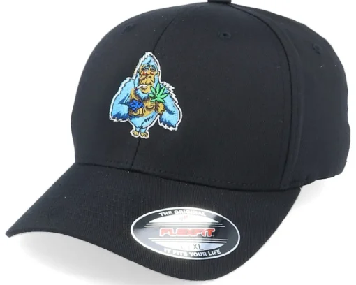 Jeffrey The Gorilla Black Flexfit - Iconic
