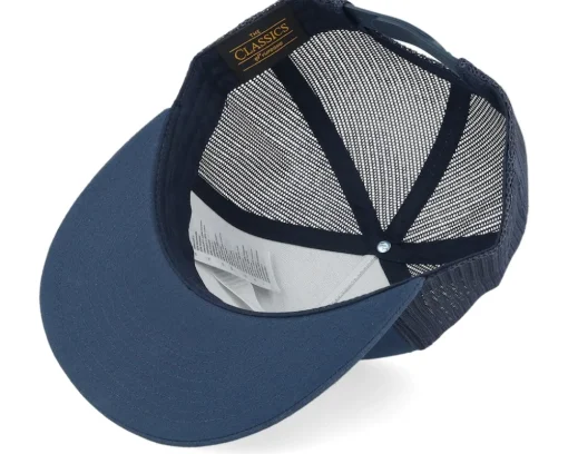 Jetstream Logo Classic Navy A-frame Trucker - Skillfish