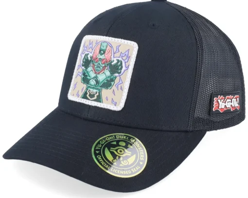 Jinzo Olive/Grey/Khaki Trucker - Yu-Gi-Oh