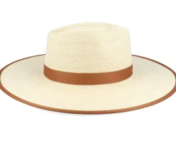 Jo Straw Rancher Natural Straw Hat - Brixton