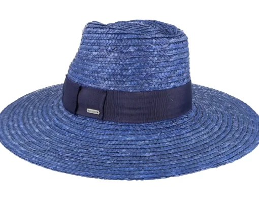 Joanna Hat Pacific Blue Straw Hat - Brixton