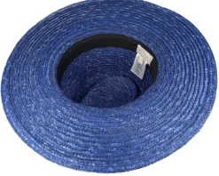 Joanna Hat Pacific Blue Straw Hat - Brixton
