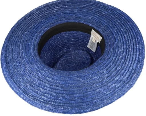 Joanna Hat Pacific Blue Straw Hat - Brixton
