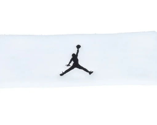 Jumpman White Headband - Jordan