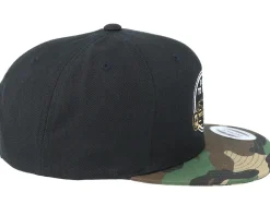 Just fly Away Black/Camo Snapback - Born To Ride