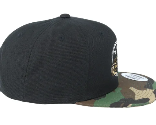 Just fly Away Black/Camo Snapback - Born To Ride