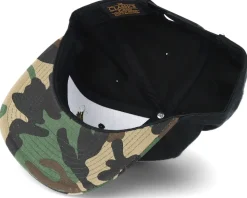 Just fly Away Black/Camo Snapback - Born To Ride