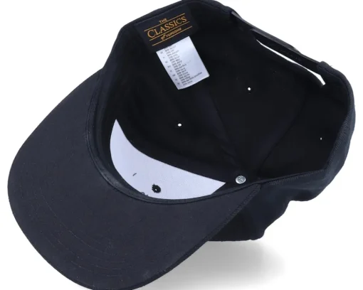 K Letter 3D Black Snapback - Iconic