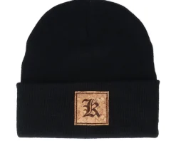 K Letter Patch Black Cuff - Iconic