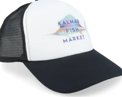 Kalmar Fish Market Foam Black/White Vintage Trucker - Iconic