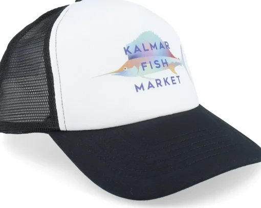 Kalmar Fish Market Foam Black/White Vintage Trucker - Iconic