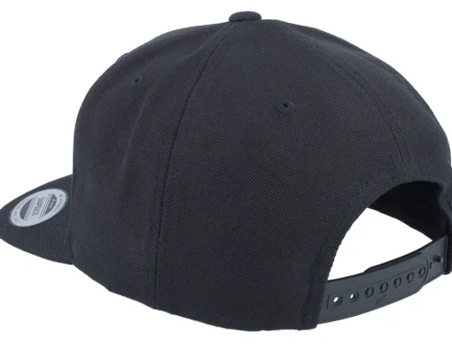 Kalmar HC Black/Stealth Grey Patch Black Snapback - Hatstore