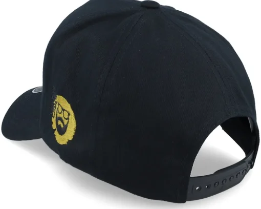 Kanji Logo Curved A-Frame Black Adjustable - Bearded Man