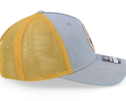 Kayak & Canoe Adventure Heather Grey/Gold Trucker - Wild Spirit