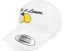Keep It Lemon White Dad Cap - Iconic