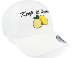 Keep It Lemon White Dad Cap - Iconic