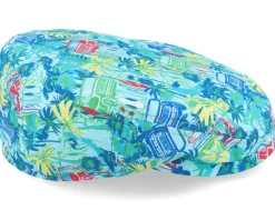 Kent Cotton Vanlife Blue Flat Cap - Stetson