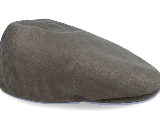 Kent Ef Outdoor Olive Earflap Flat Cap - Stetson