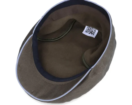 Kent Ef Outdoor Olive Earflap Flat Cap - Stetson