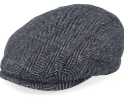 Kent Wool Charcoal Flatcap - Stetson