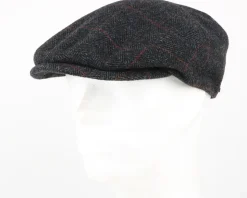 Kent Wool EF Herringbone Flat Cap - Stetson