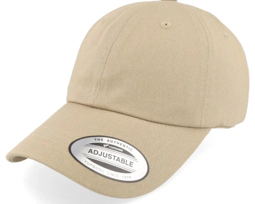 Khaki Dad Cap - Yupoong