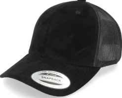 Khaki Suede Trucker - Yupoong
