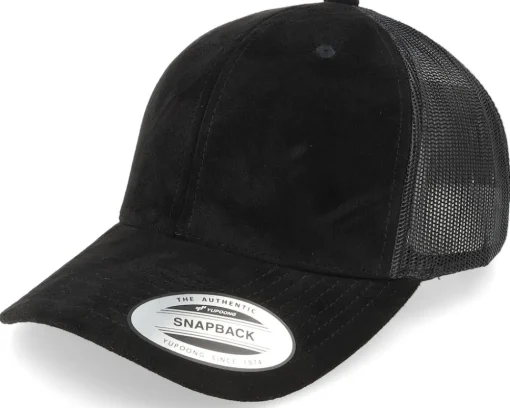Khaki Suede Trucker - Yupoong