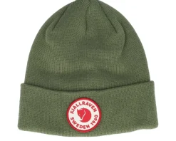 Kids 1960 Logo Hat Caper Green Cuff - Fjällräven