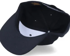 Kids A Letter 3D Black Snapback - Kiddo Cap