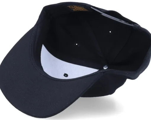 Kids A Letter 3D Black Snapback - Kiddo Cap