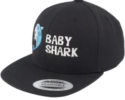 Kids Baby Shark Heather Grey Snapback - Kiddo Cap