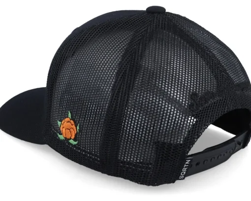 Kids Bear Cap Black Trucker - SQRTN