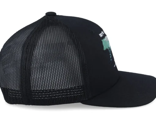 Kids Bear Cap Black Trucker - SQRTN