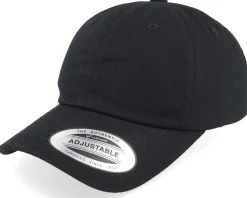 Kids Black Dad Cap - Yupoong