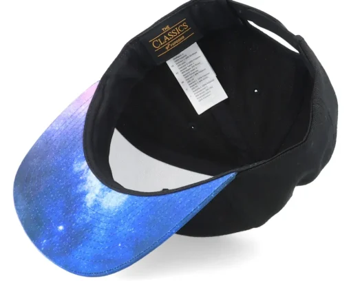 Kids Black/Space Snapback - Yupoong