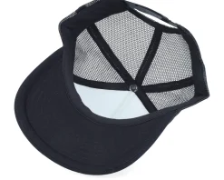 Kids Black/White Vintage Foam Trucker - Beechfield