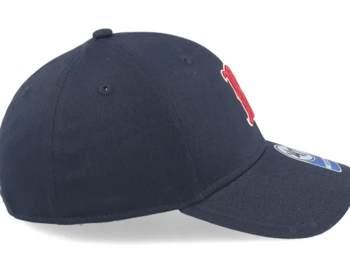 Kids Boston Red Sox Raised Basic Mvp Navy Adjustable - 47 Brand