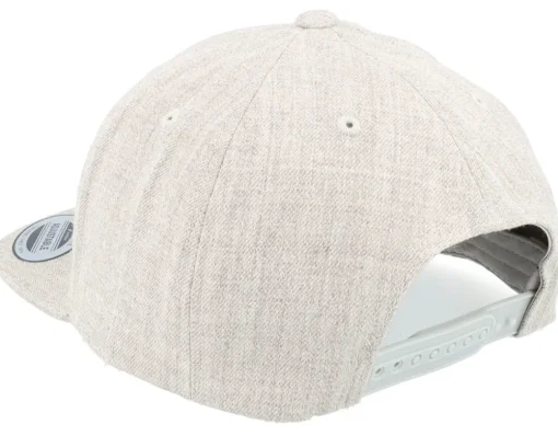 Kids Brown Horse Heather Grey Snapback - Kiddo Cap